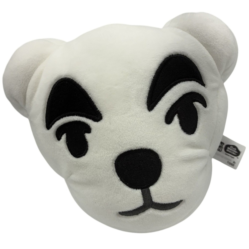 Animal Crossing‎ Dog Head Plush TOMY Club Mochi-Mochi  Kk Slider 6" Squishy Face